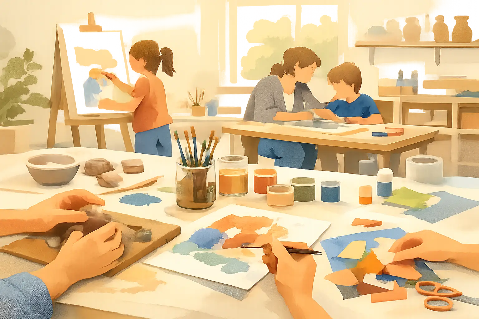 Kreatives Atelier für Kinder und Erwachsene Birmensdorf