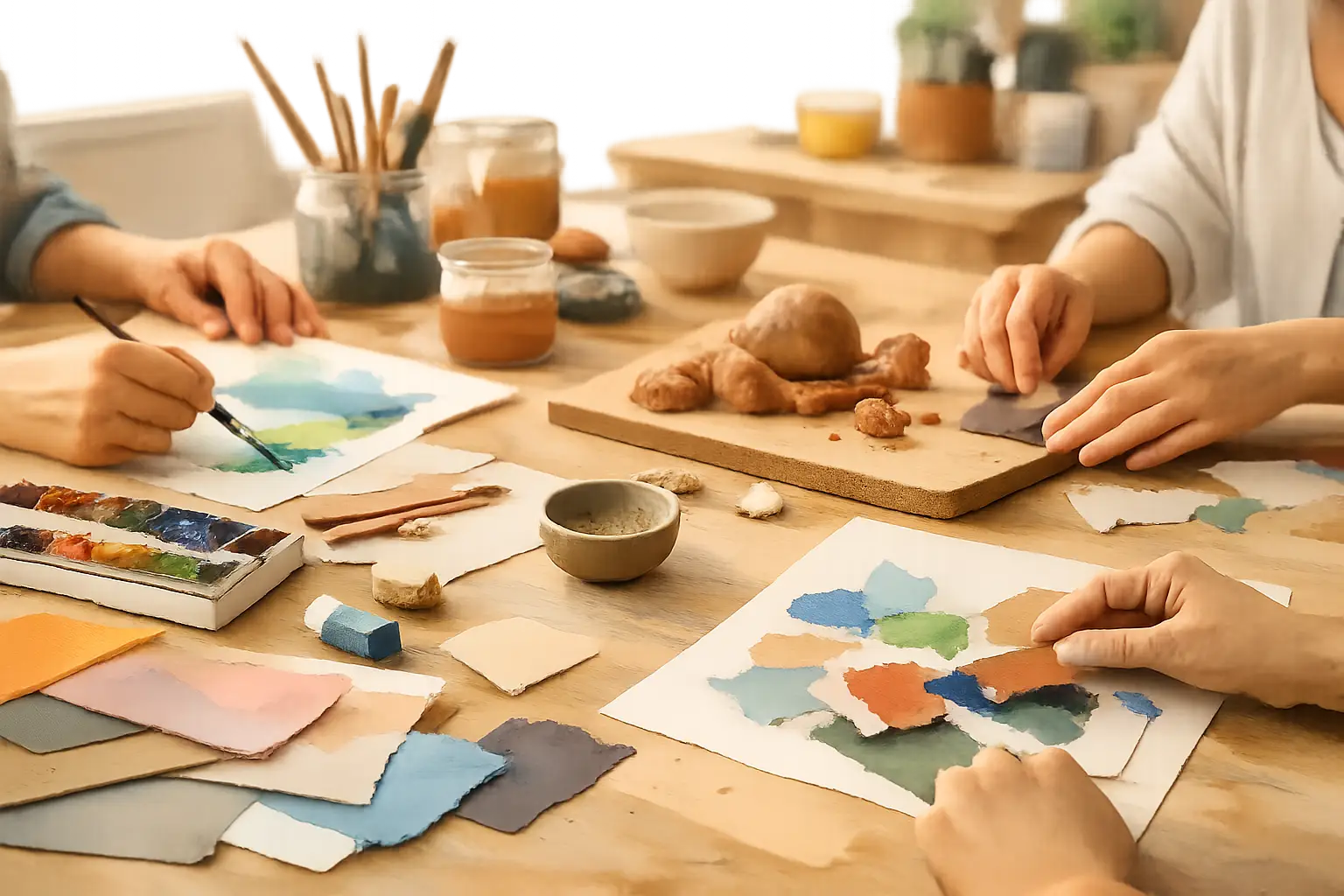 Informationen für Hausärzte zur Kunsttherapie