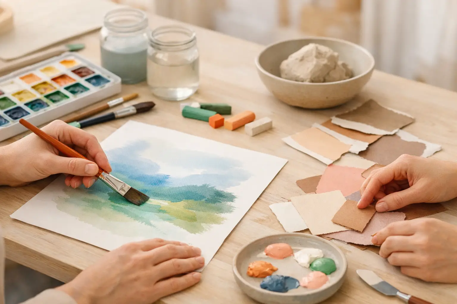 Therapeutisches Malen Birmensdorf bei Erschöpfung