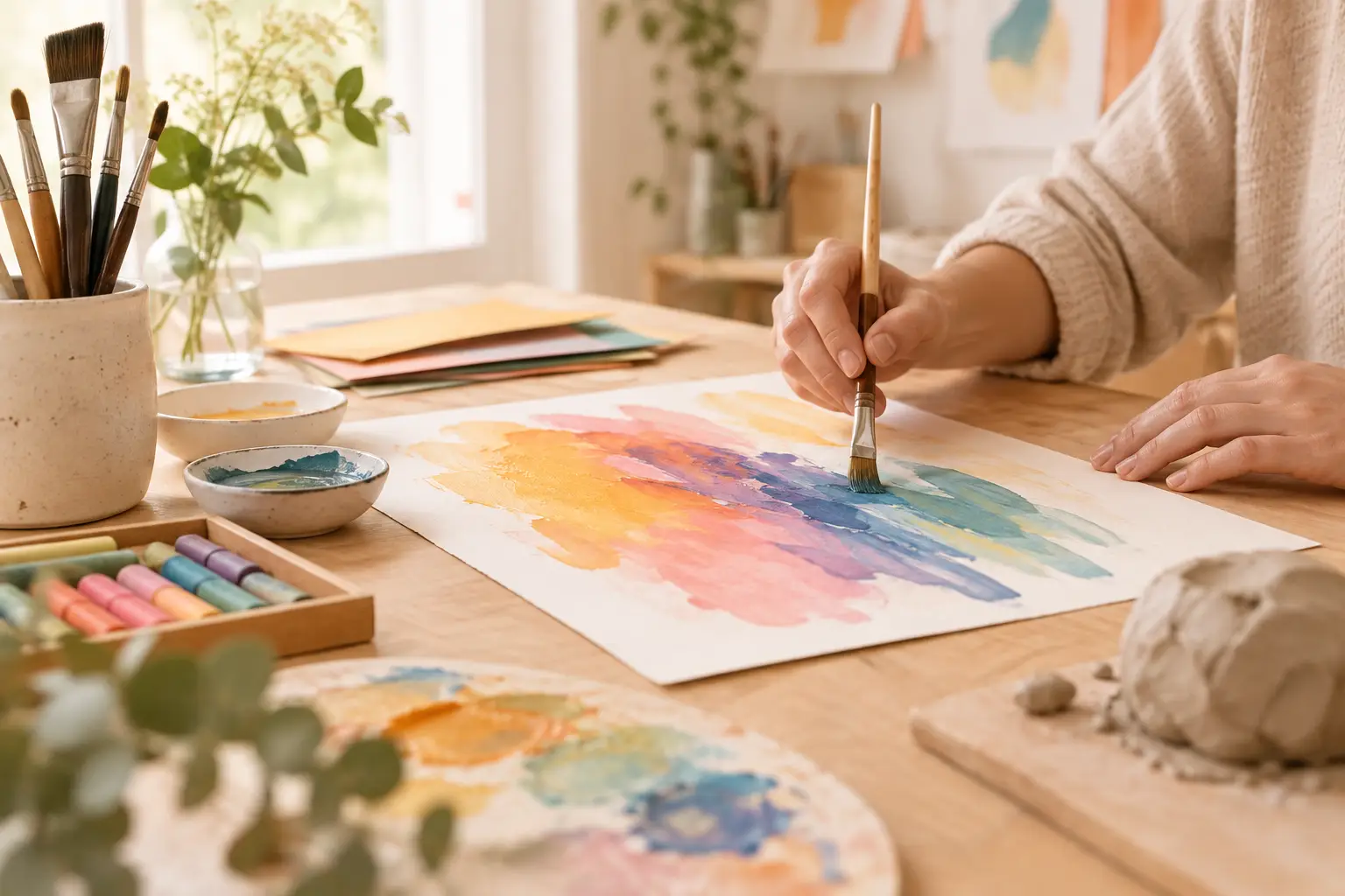 Gefühle sichtbar machen mit Farben: wenn Worte fehlen